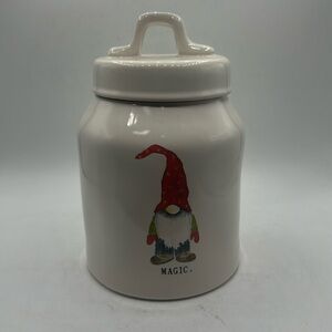 Rare Rae Dunn gnome Canister Magic